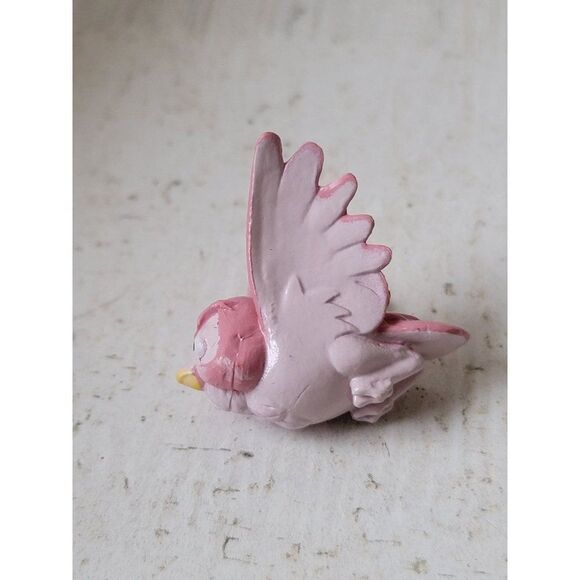 Miniature Disney pink owl Forest Friend toy figure - Picture 3 of 4